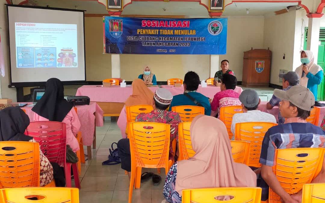 Dinas Kesehatan Sosialisasikan Pencegahan Penyakit Tidak Menular di Desa Cilibang