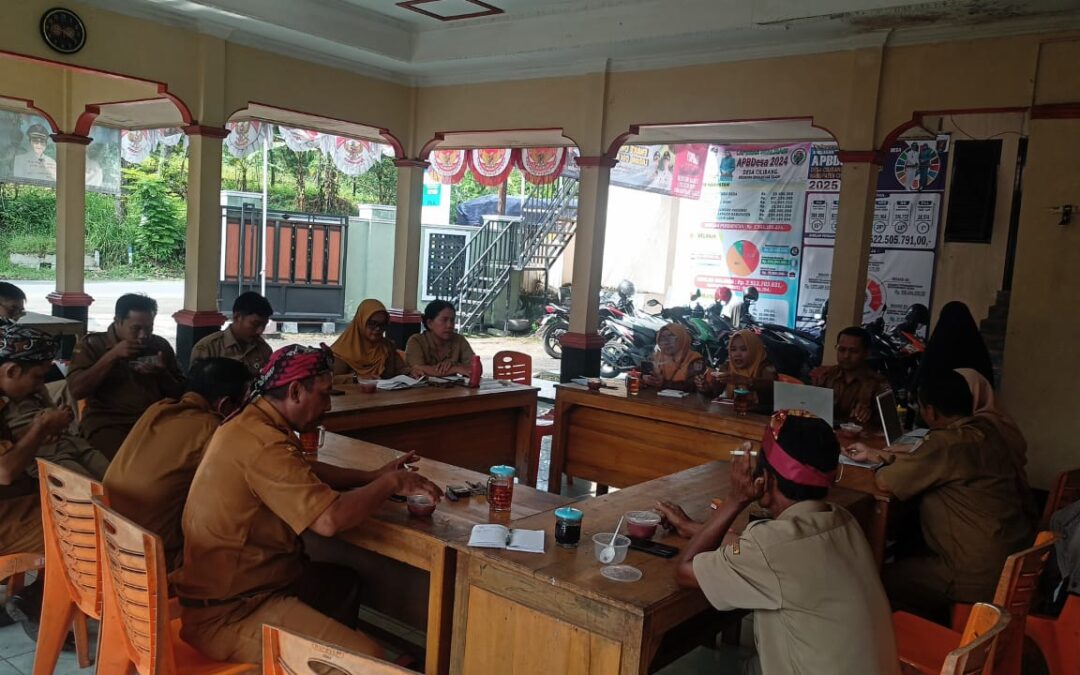RAKOR RUTIN PERANGKAT DESA CILIBANG