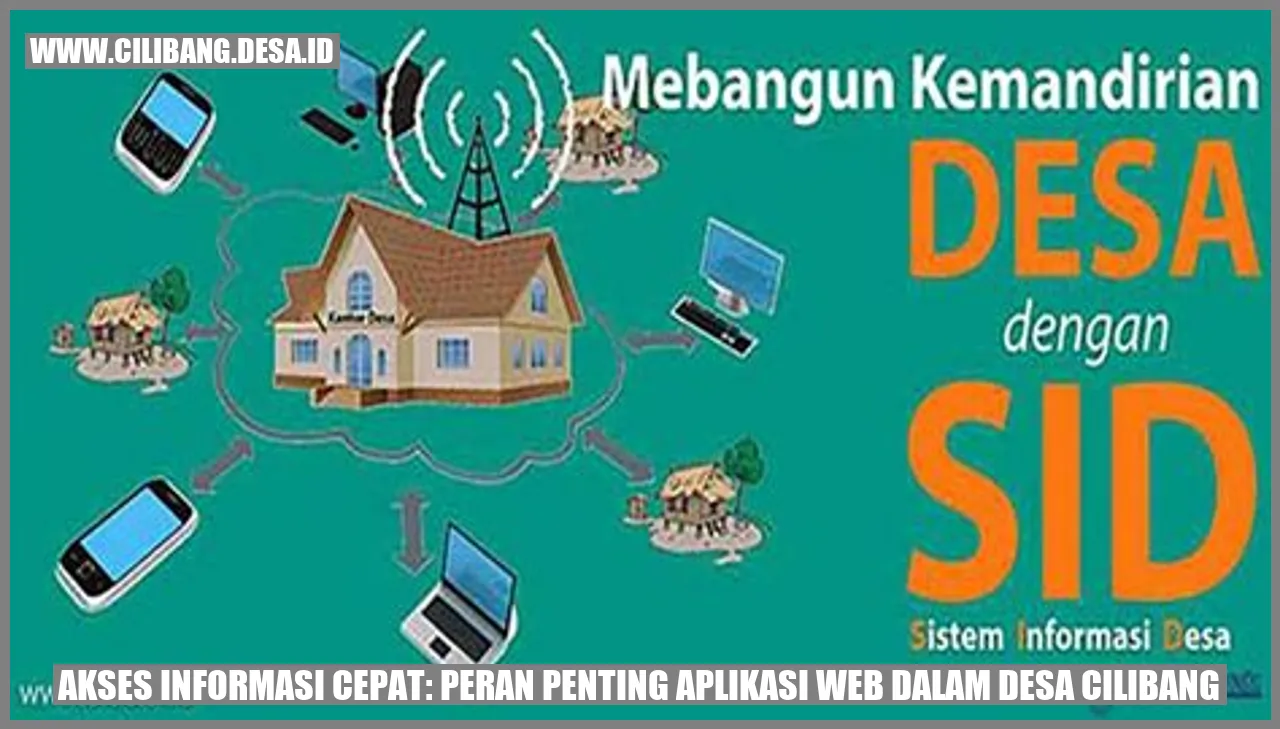 Akses Informasi Cepat: Peran Penting Aplikasi Web dalam Desa Cilibang