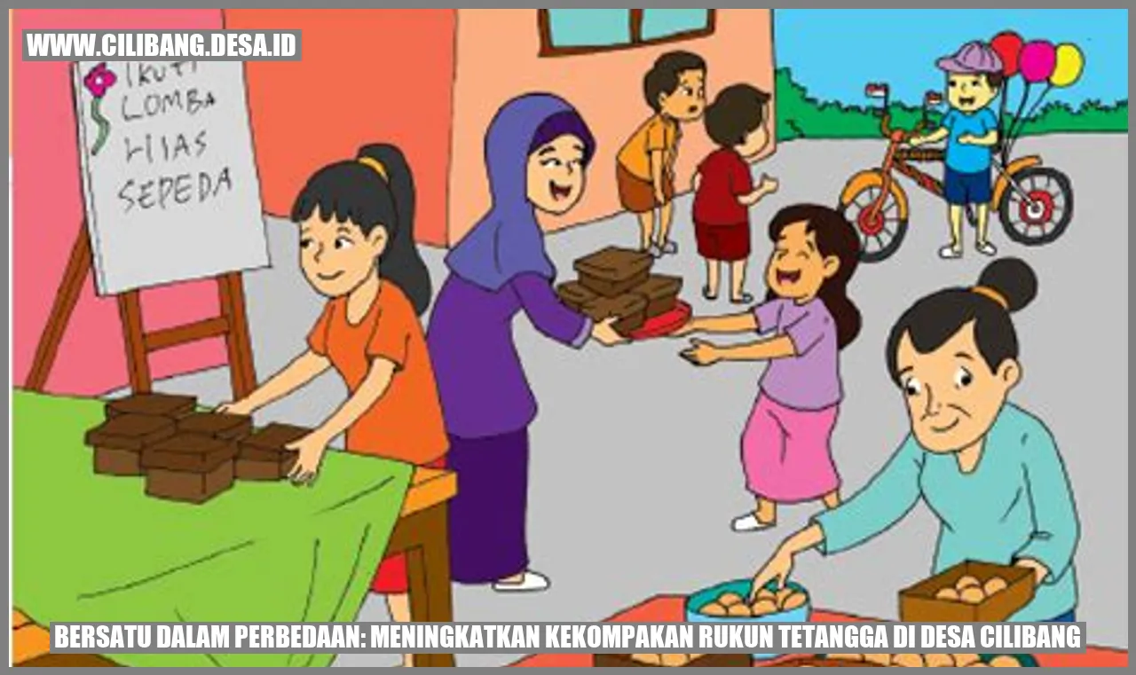 Bersatu dalam Perbedaan: Meningkatkan Kekompakan Rukun Tetangga di Desa Cilibang