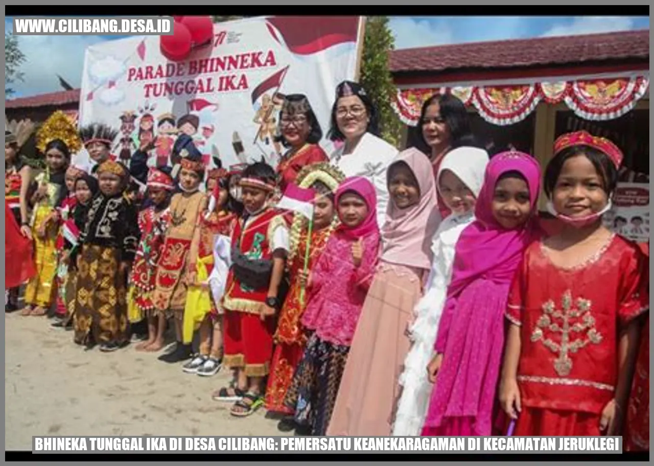 Bhineka Tunggal Ika di Desa Cilibang: Pemersatu Keanekaragaman di Kecamatan Jeruklegi