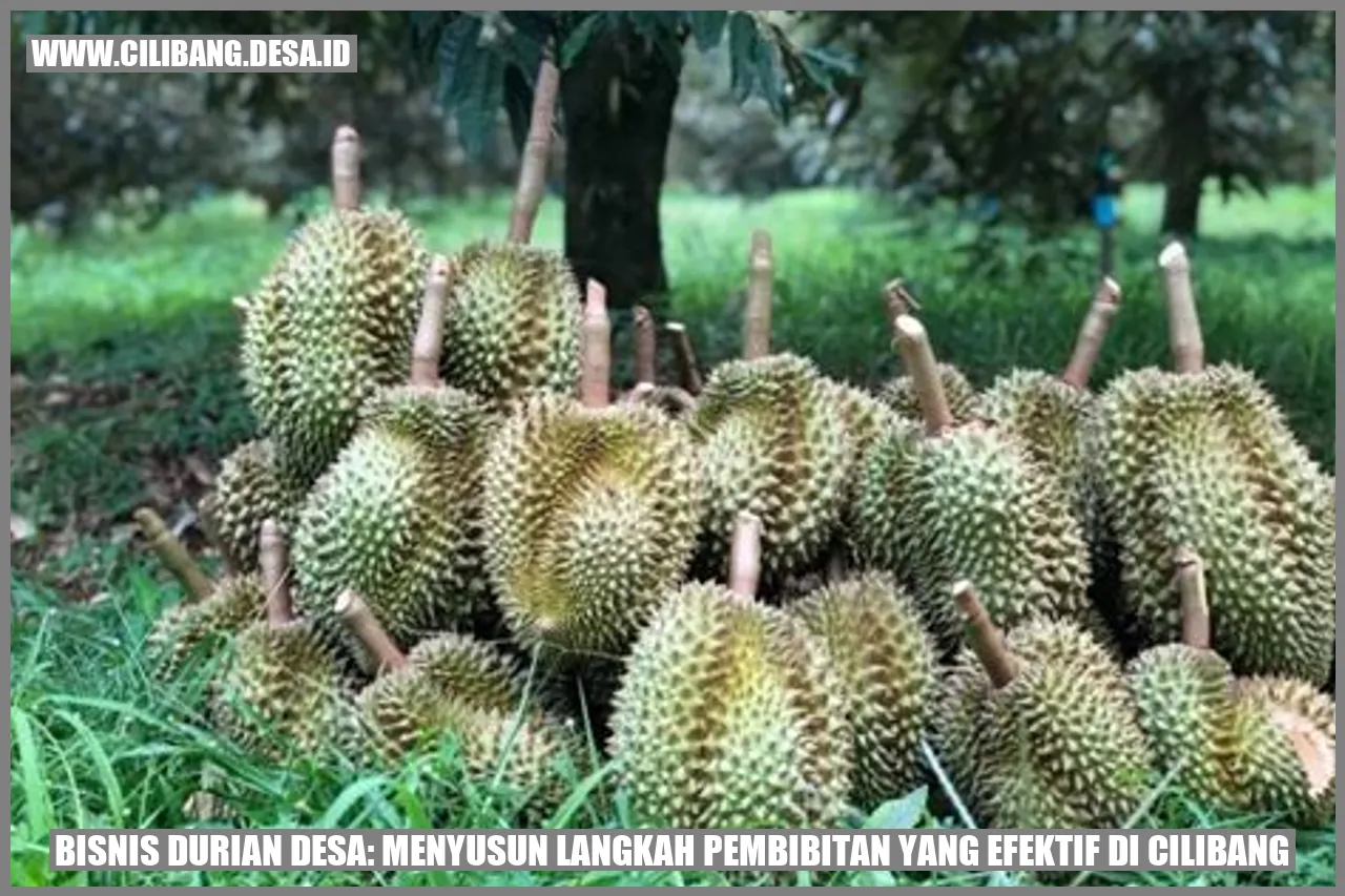 Gambar Durian Desa
