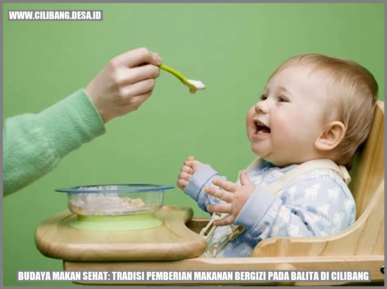 Gambar Budaya Makan Sehat: Tradisi Pemberian Makanan Bergizi pada Balita di Cilibang