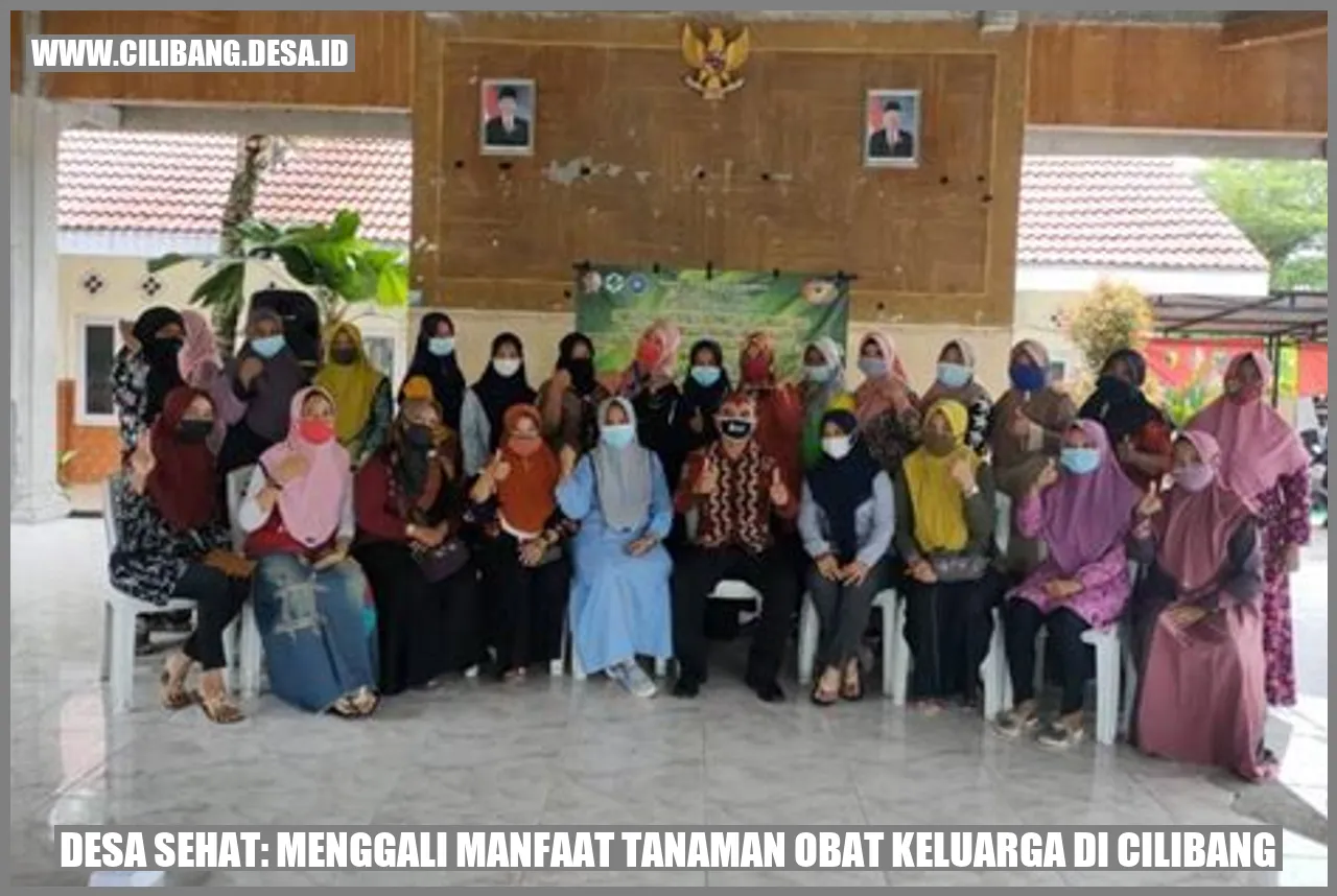 Desa Sehat: Menggali Manfaat Tanaman Obat Keluarga di Cilibang