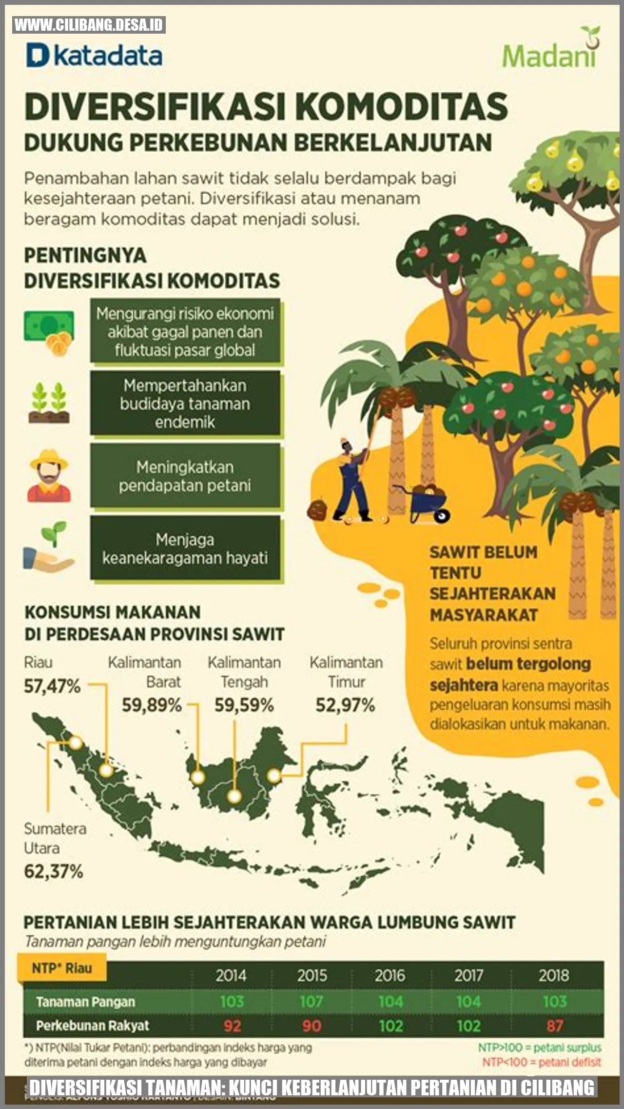 Diversifikasi Tanaman: Kunci Keberlanjutan Pertanian di Cilibang