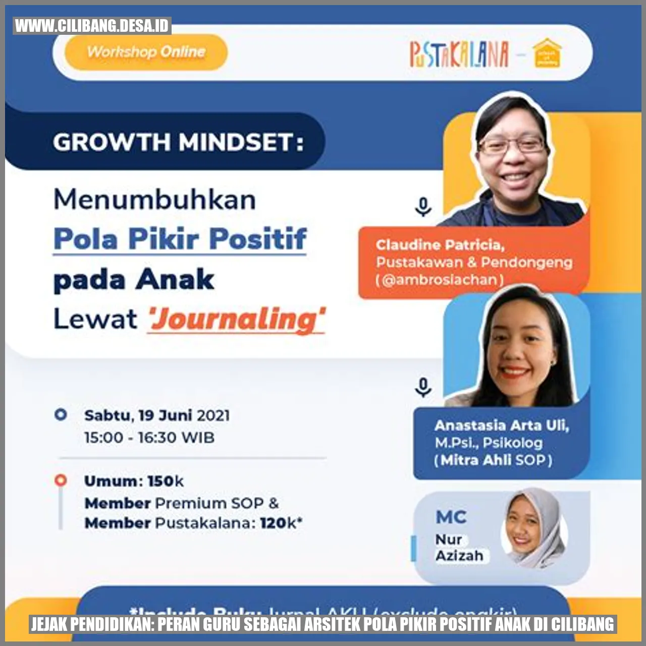 Jejak Pendidikan: Peran Guru Sebagai Arsitek Pola Pikir Positif Anak di Cilibang