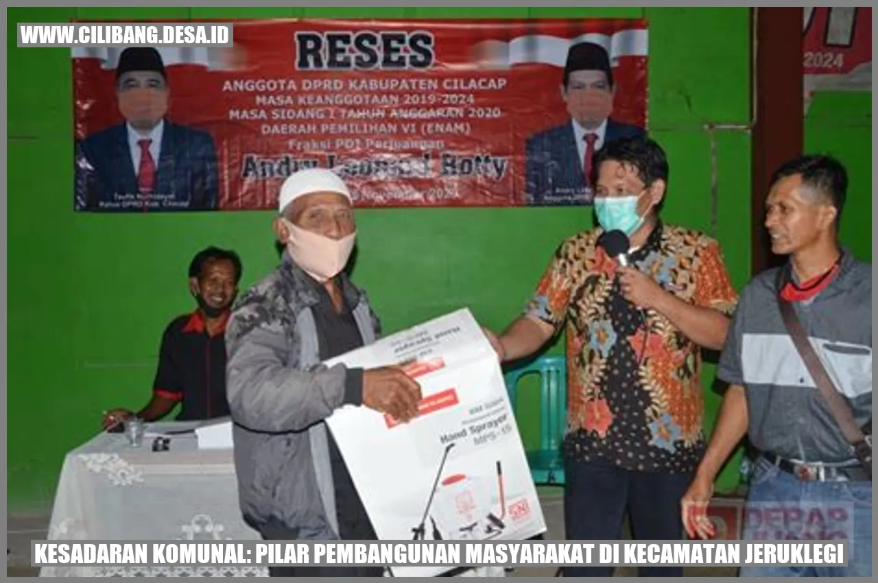 Kesadaran Komunal: Pilar Pembangunan Masyarakat di Kecamatan Jeruklegi