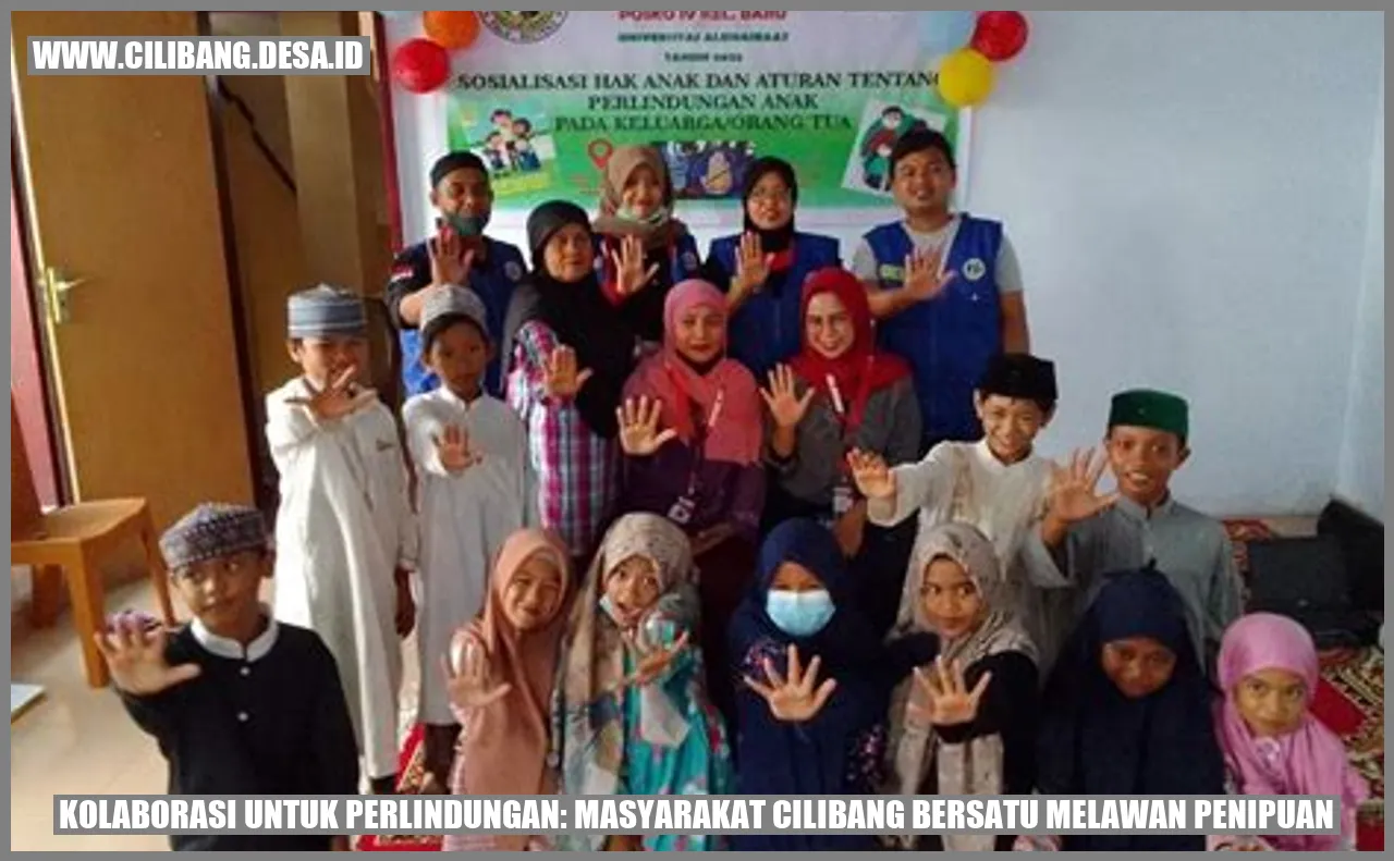 Kolaborasi untuk Perlindungan: Masyarakat Cilibang Bersatu Melawan Penipuan
