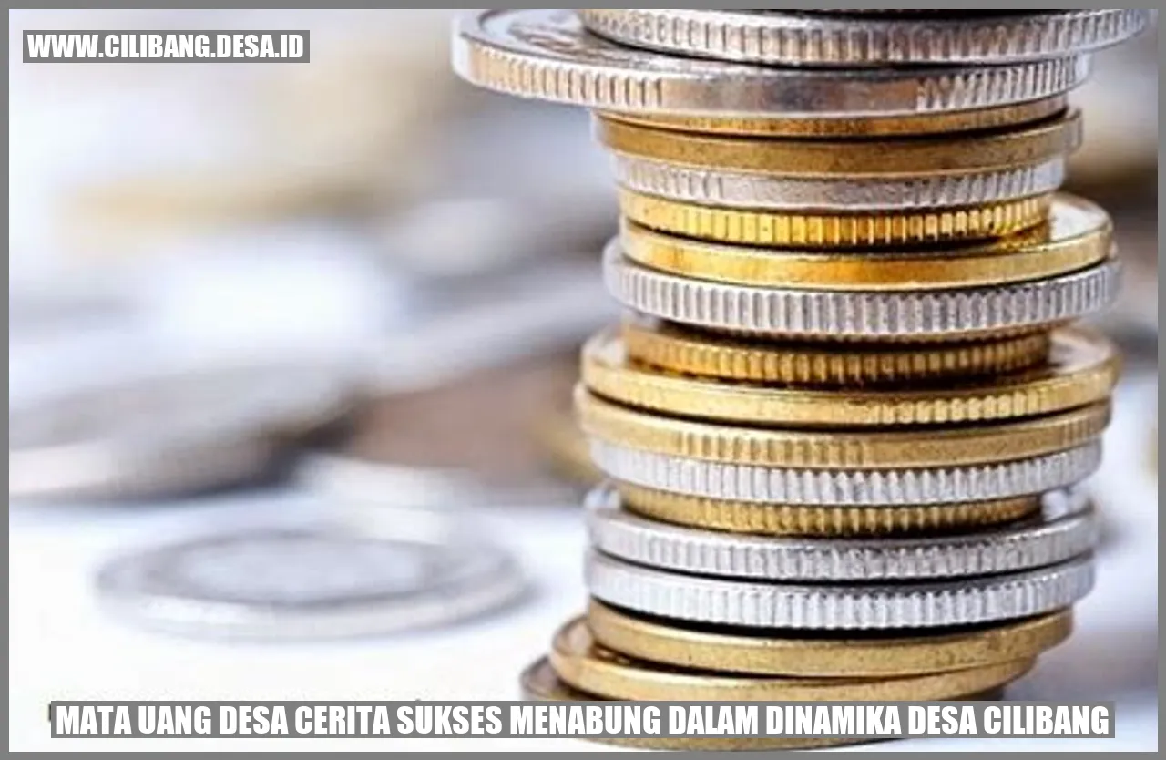 Gambar Mata Uang Desa: Cerita Sukses Menabung dalam Dinamika Desa Cilibang