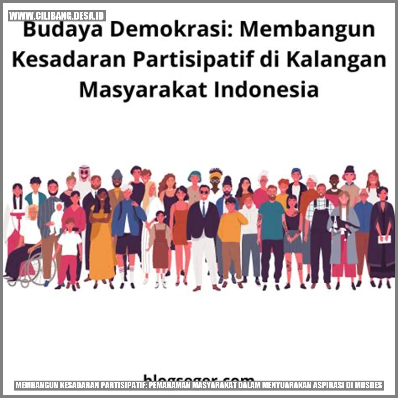 Gambar Membangun Kesadaran Partisipatif