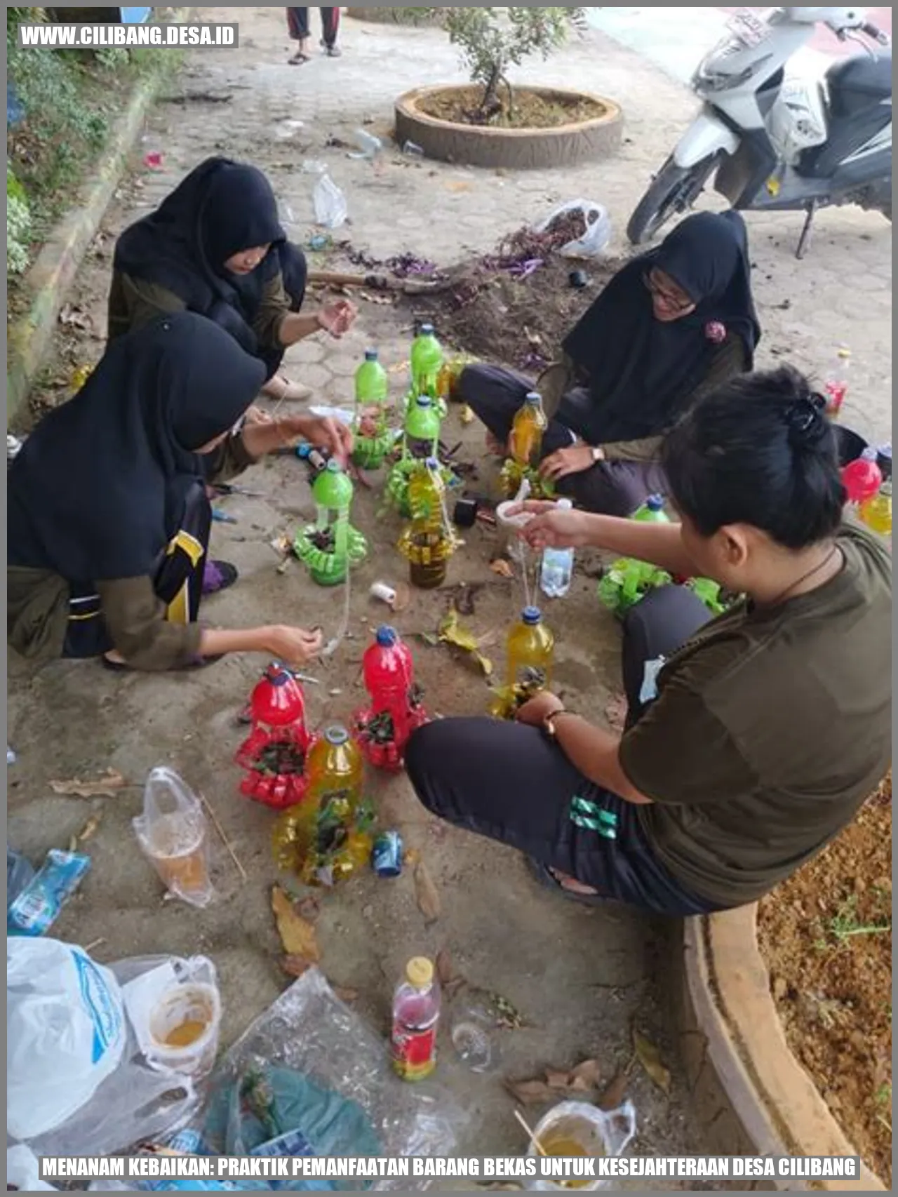 Gambar Menanam Kebaikan: Praktik Pemanfaatan Barang Bekas untuk Kesejahteraan Desa Cilibang
