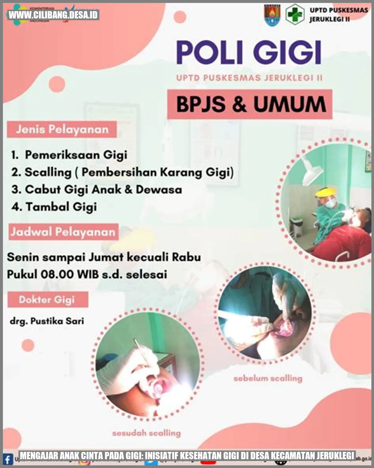 Mengajar Anak Cinta pada Gigi: Inisiatif Kesehatan Gigi di Desa Kecamatan Jeruklegi