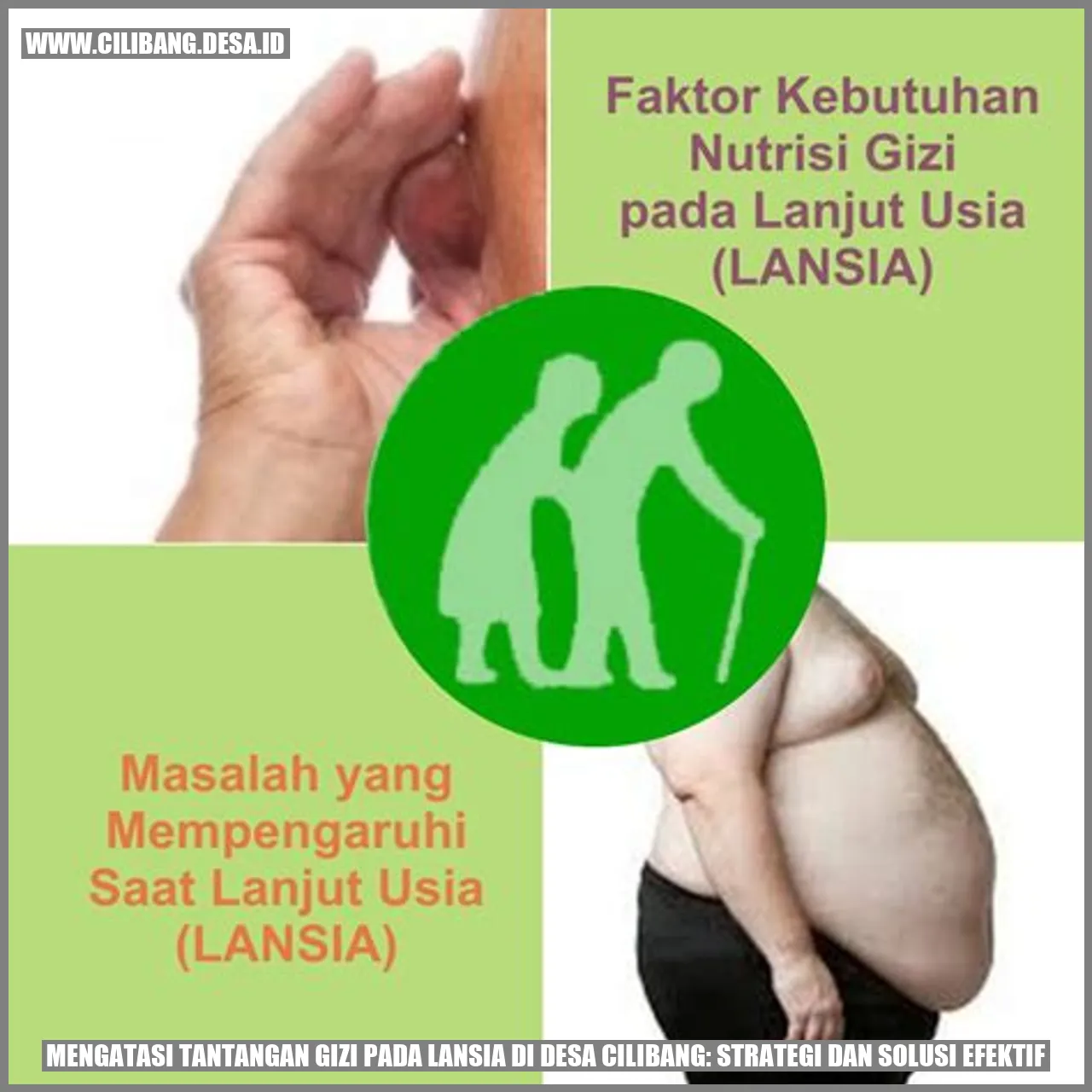 Mengatasi Tantangan Gizi pada Lansia di Desa Cilibang: Strategi dan Solusi Efektif