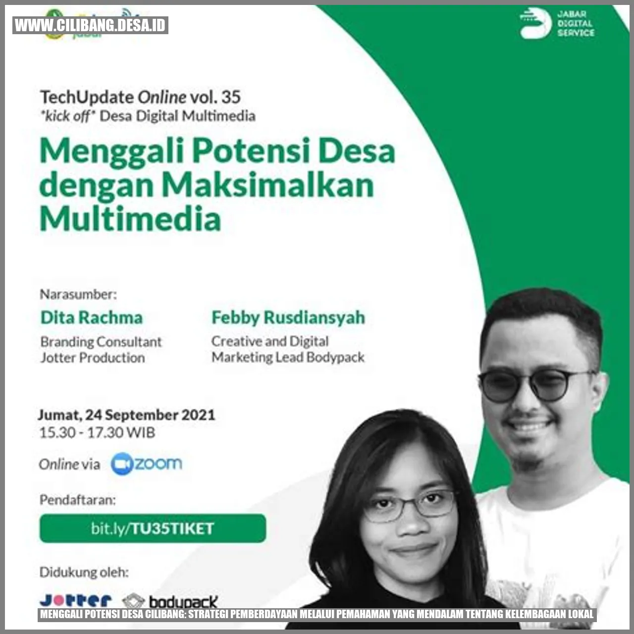 Menggali Potensi Desa Cilibang: Strategi Pemberdayaan melalui Pemahaman yang Mendalam tentang Kelembagaan Lokal