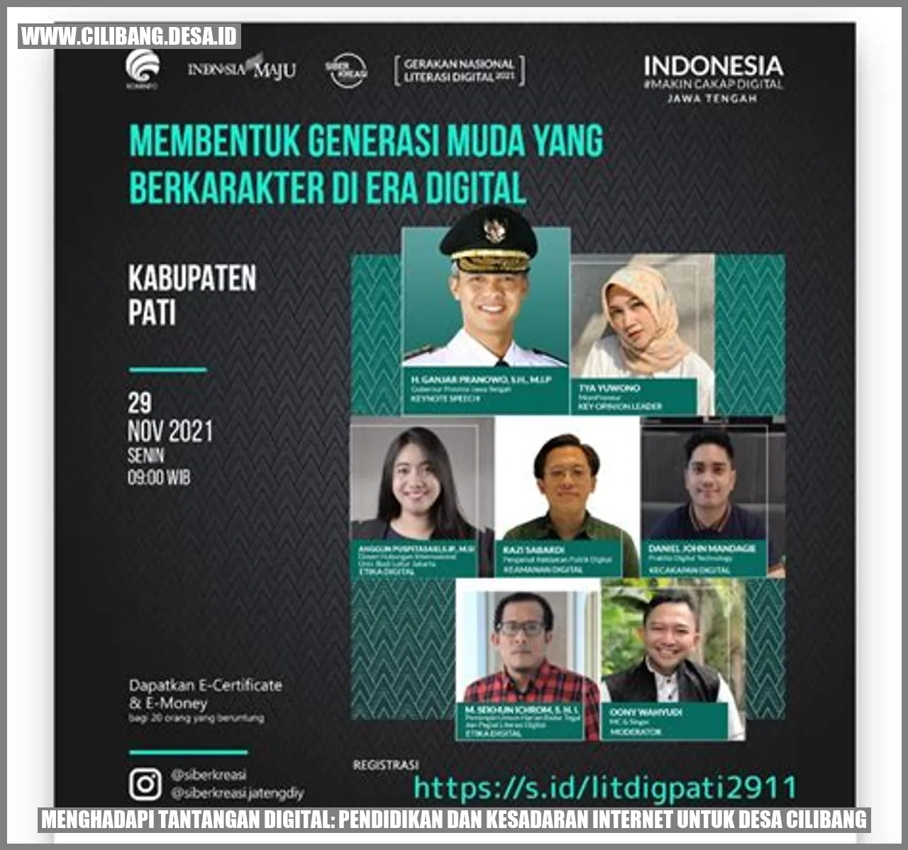 Menghadapi Tantangan Digital: Pendidikan dan Kesadaran Internet untuk Desa Cilibang