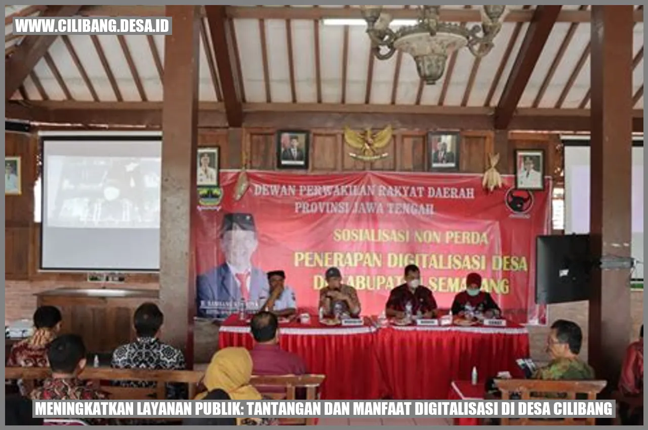 Digitalisasi di Desa Cilibang