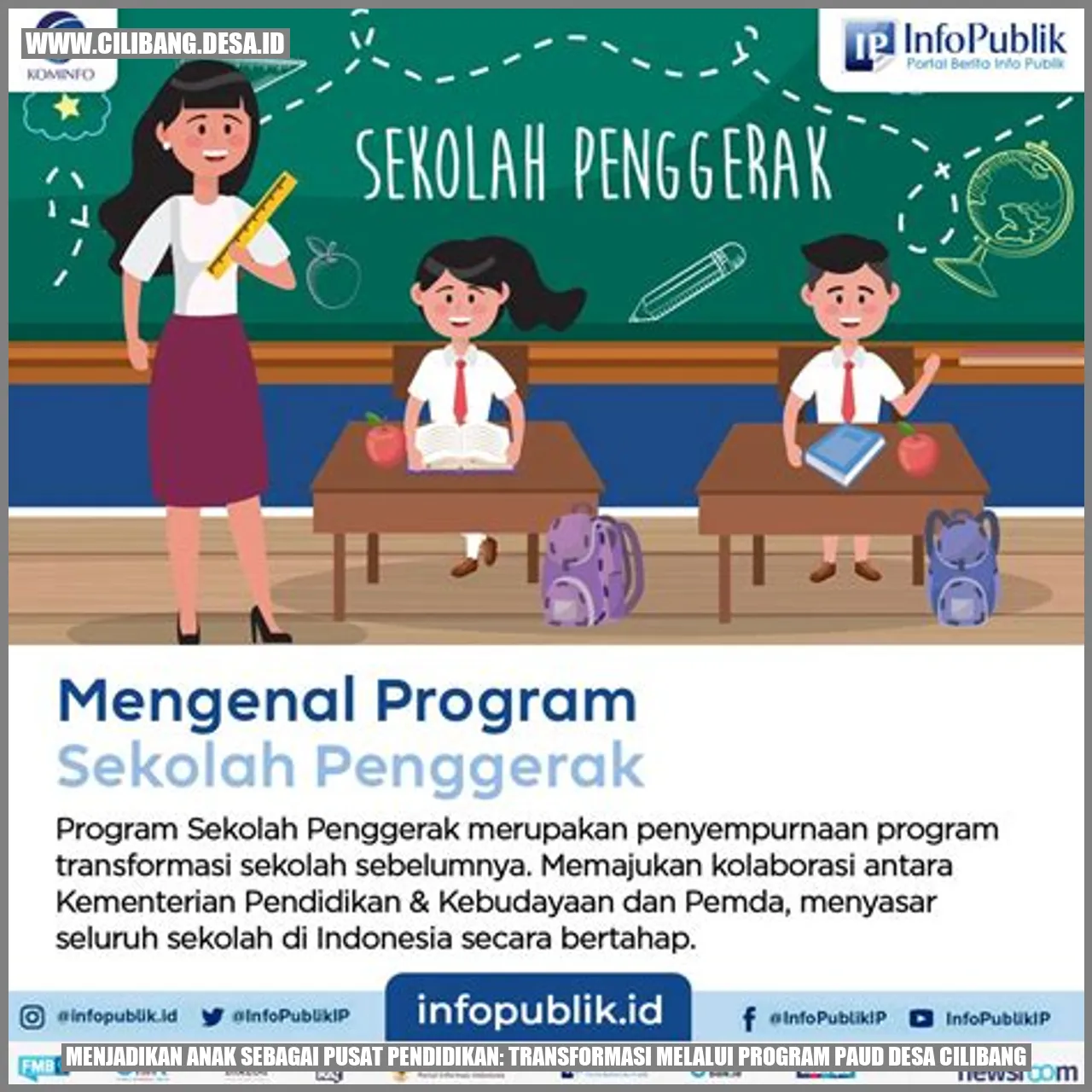 Program PAUD Desa Cilibang