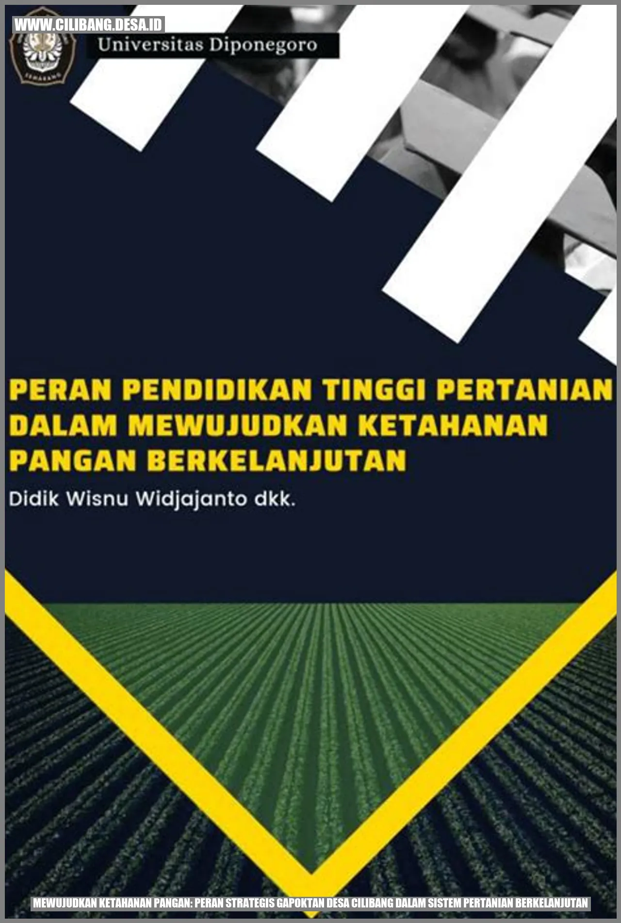 Mewujudkan Ketahanan Pangan: Peran Strategis Gapoktan Desa Cilibang dalam Sistem Pertanian Berkelanjutan