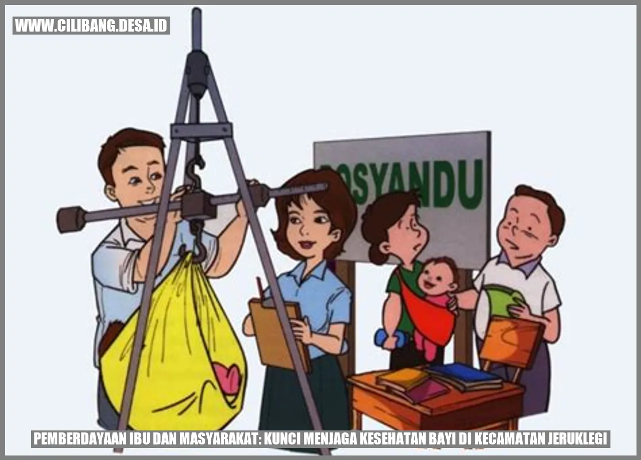 Pemberdayaan Ibu dan Masyarakat: Kunci Menjaga Kesehatan Bayi di Kecamatan Jeruklegi
