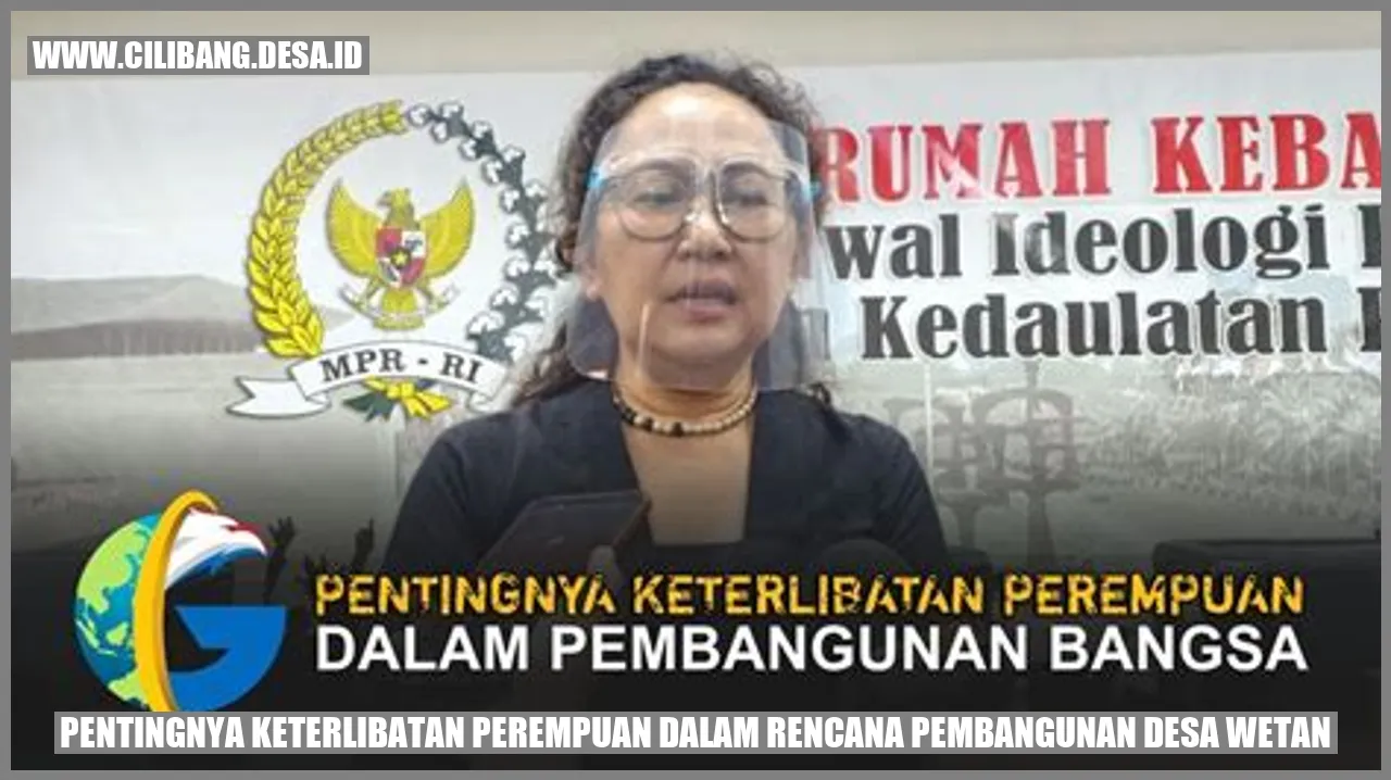 Gambat Keterlibatan Perempuan dalam Rencana Pembangunan Desa Wetan