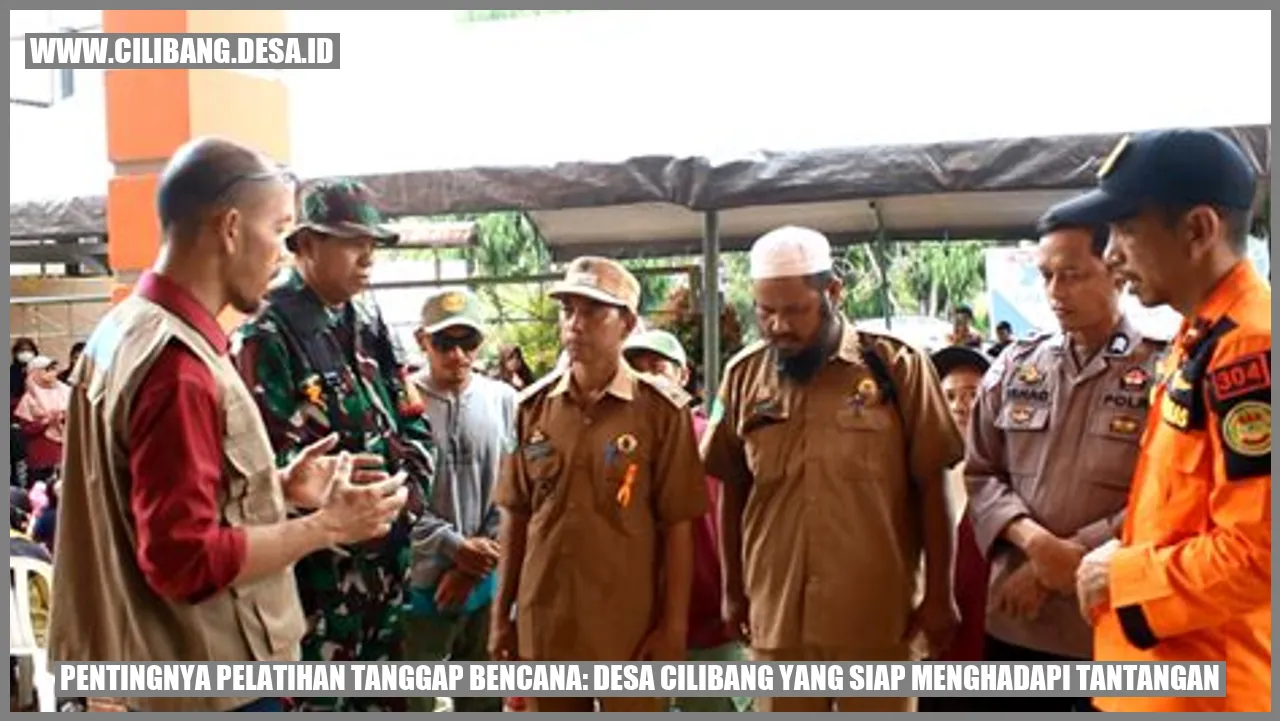 Pelatihan Tanggap Bencana di Desa Cilibang