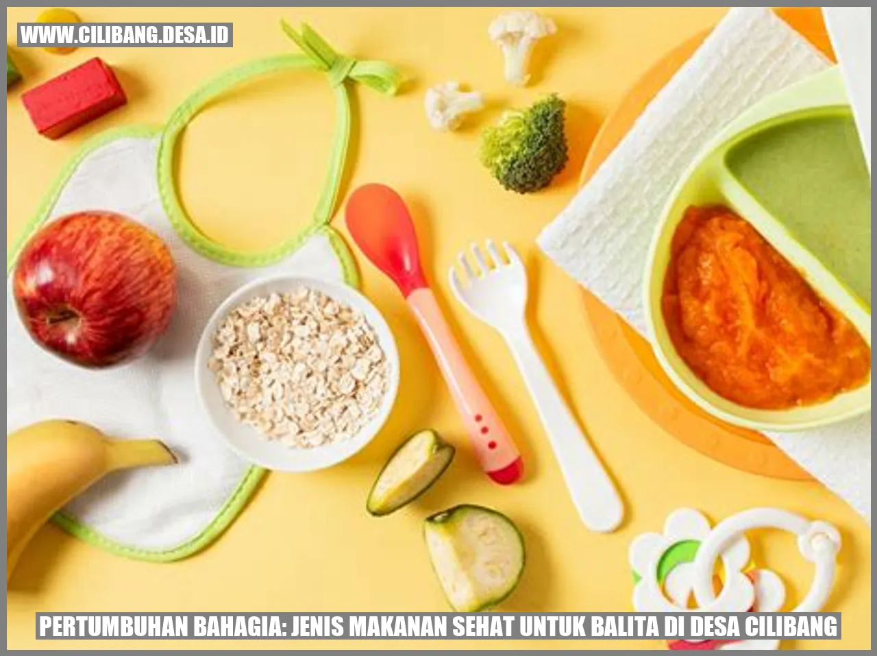 Makanan Sehat untuk Balita di Desa Cilibang