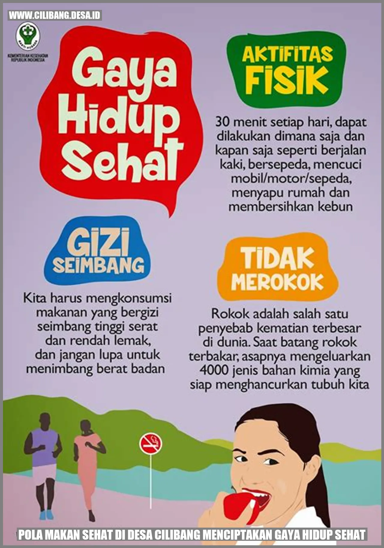 Pola Makan Sehat di Desa Cilibang: Menciptakan Gaya Hidup Sehat