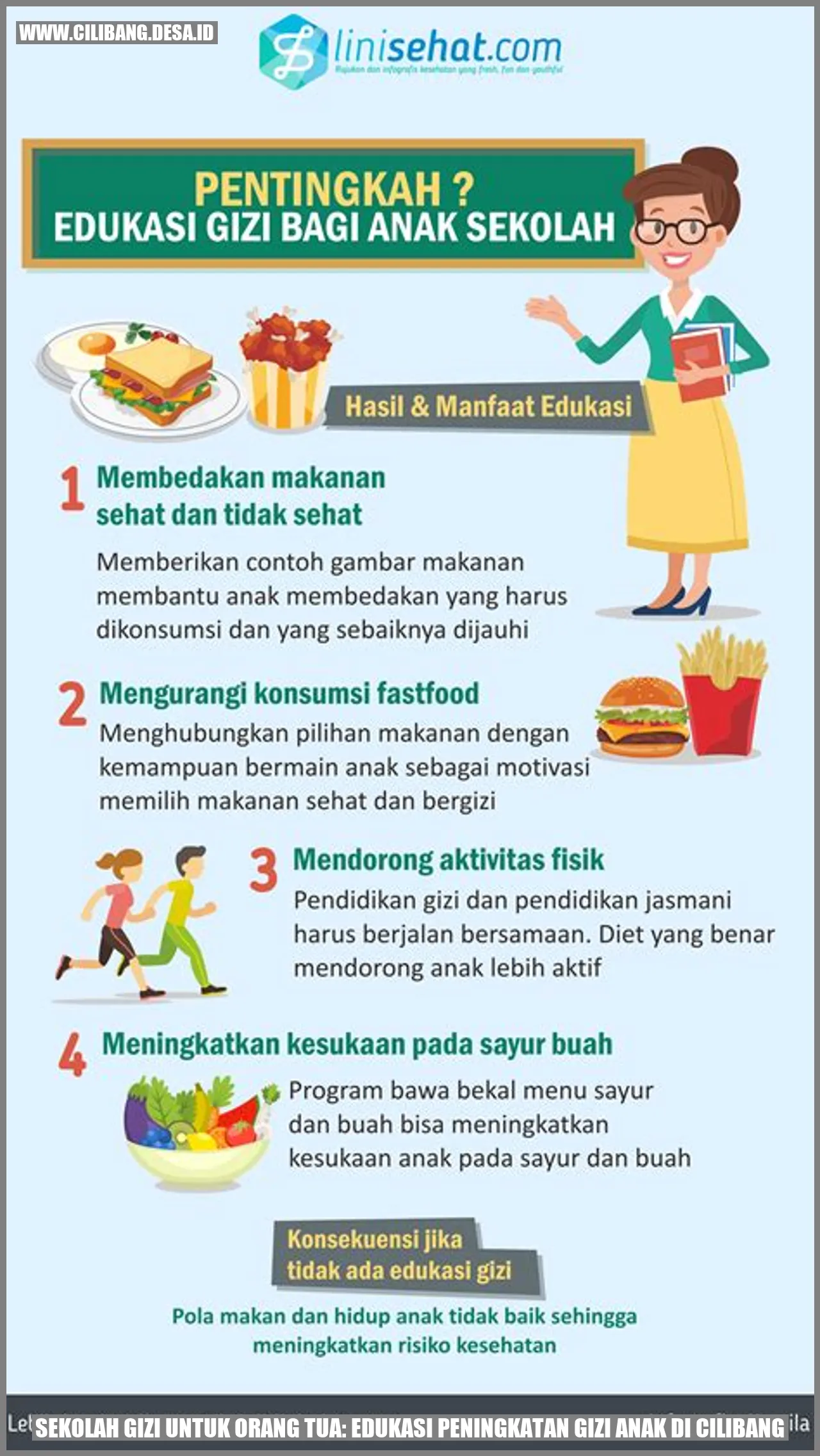 Sekolah Gizi untuk Orang Tua: Edukasi Peningkatan Gizi Anak di Cilibang