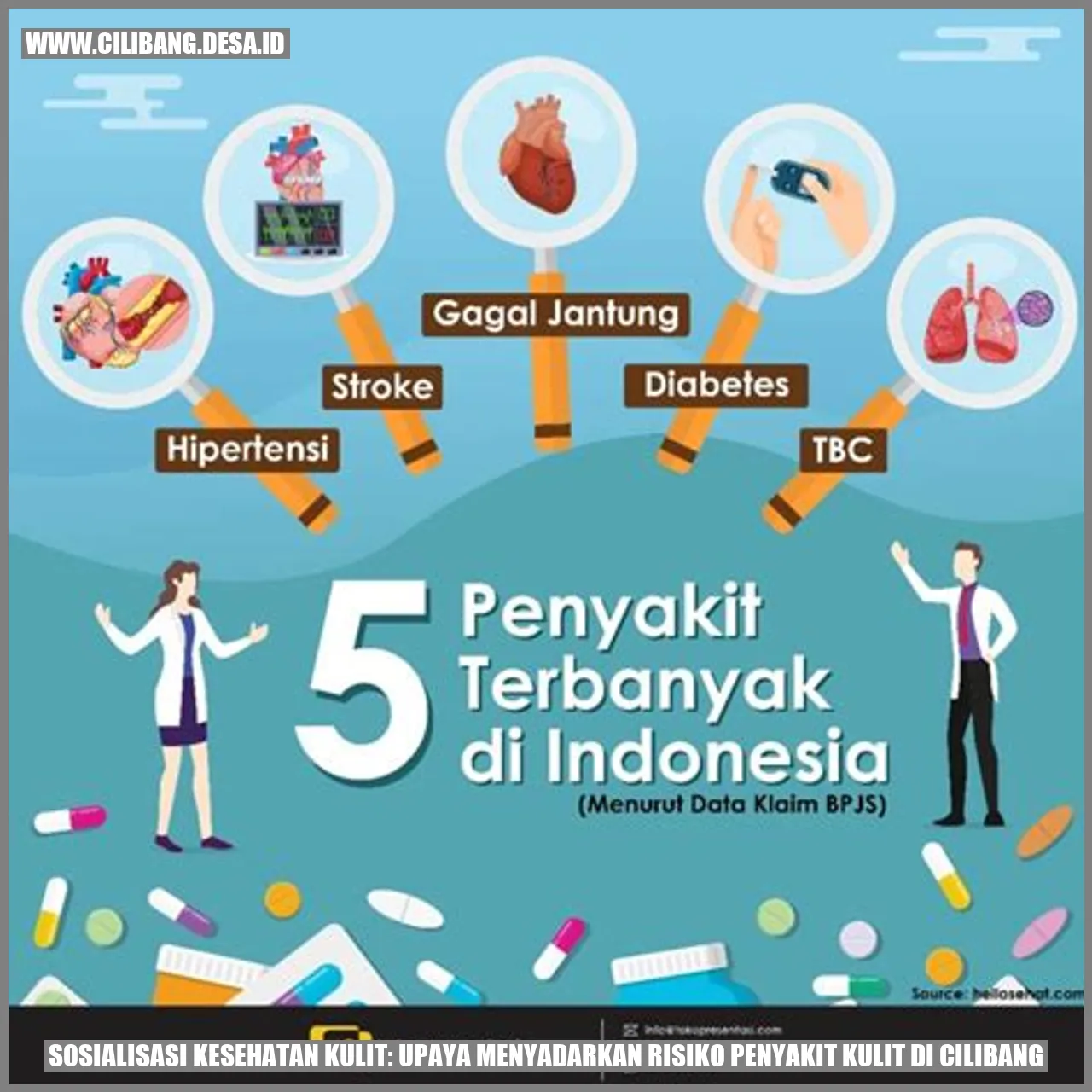 Gambar untuk Sosialisasi Kesehatan Kulit: Upaya Menyadarkan Risiko Penyakit Kulit di Cilibang