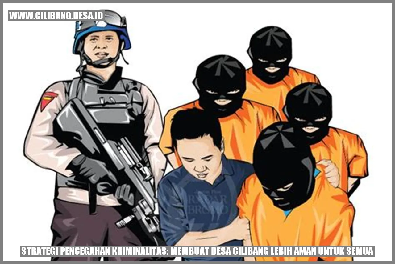 Strategi Pencegahan Kriminalitas: Membuat Desa Cilibang Lebih Aman untuk Semua
