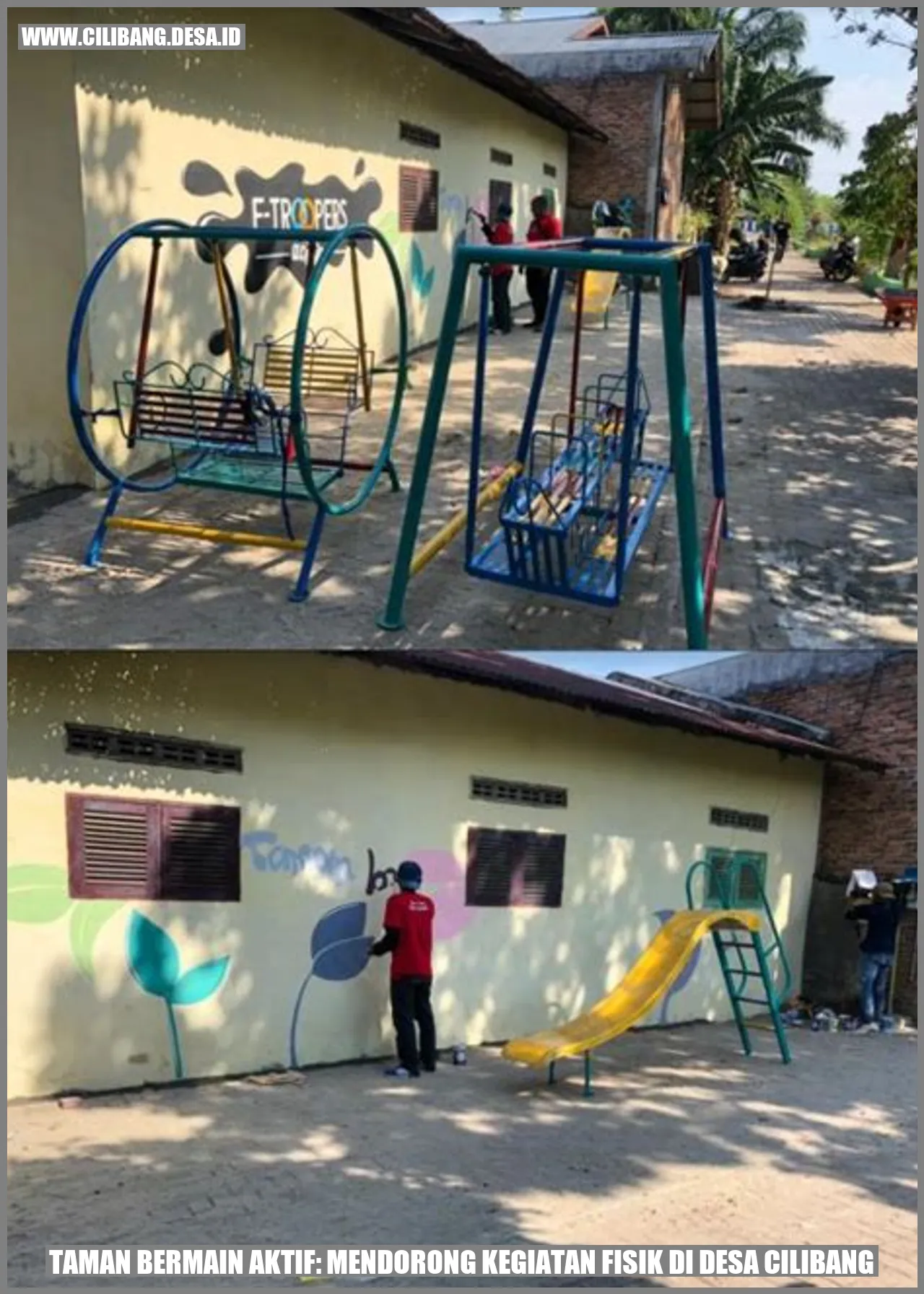 Gambar Taman Bermain Aktif: Mendorong Kegiatan Fisik di Desa Cilibang