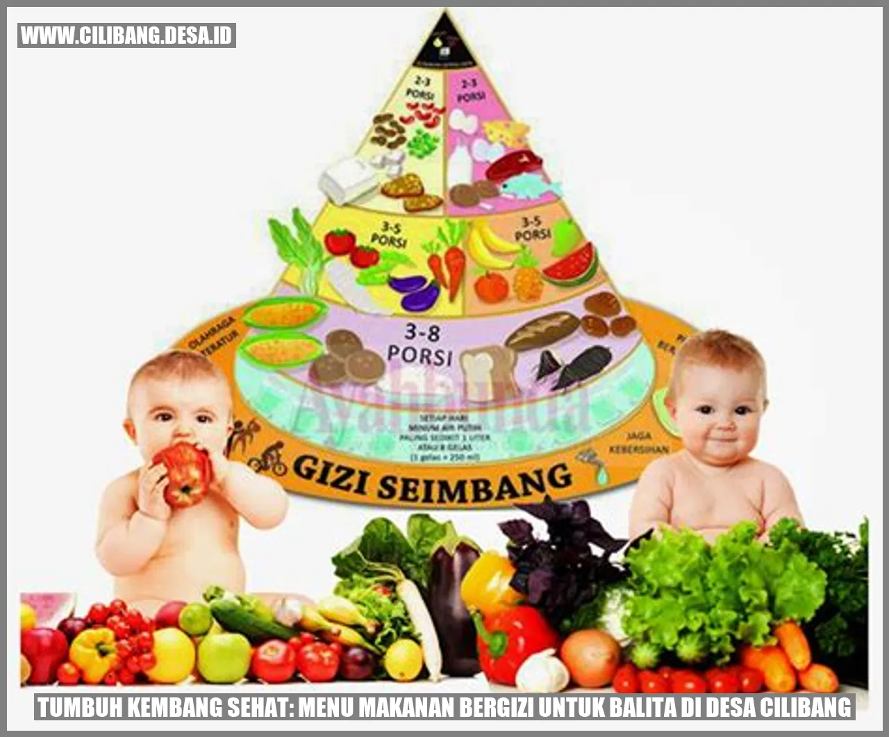 Tumbuh Kembang Sehat: Menu Makanan Bergizi untuk Balita di Desa Cilibang