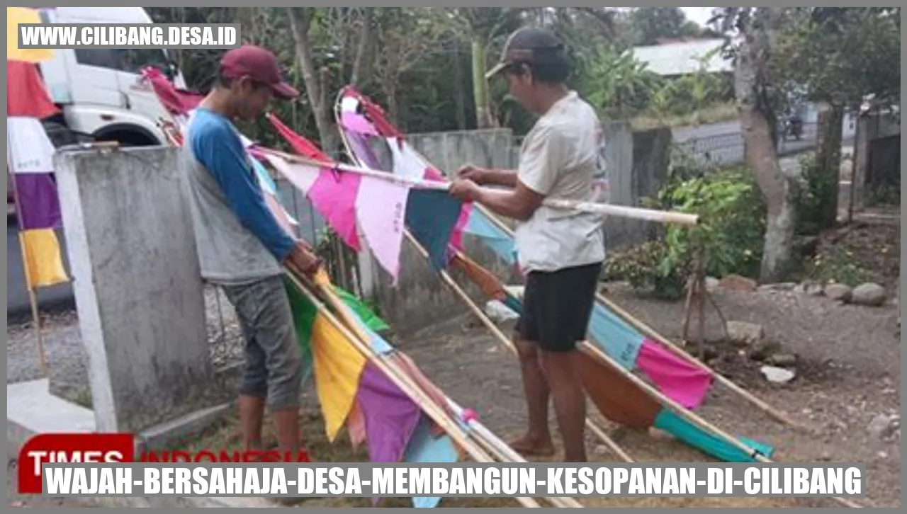 gambar Wajah Bersahaja Desa: Membangun Kesopanan di Cilibang