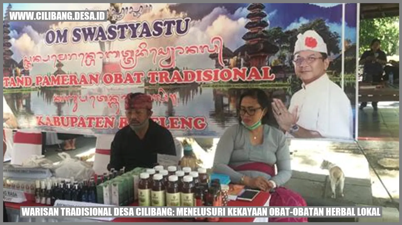 Warisan Tradisional Desa Cilibang: Menelusuri Kekayaan Obat-obatan Herbal Lokal